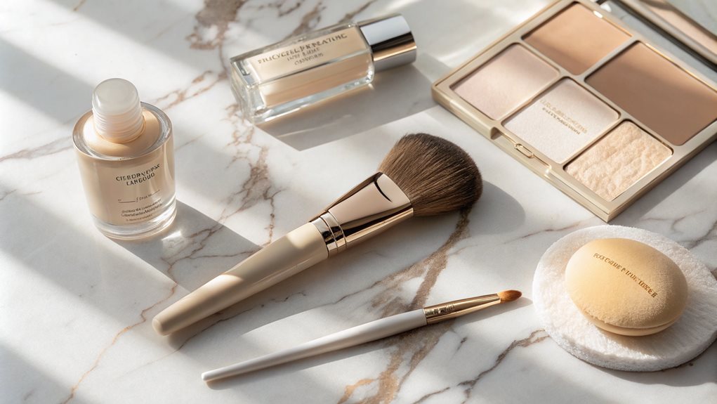 makeup brush selection importance emphasized