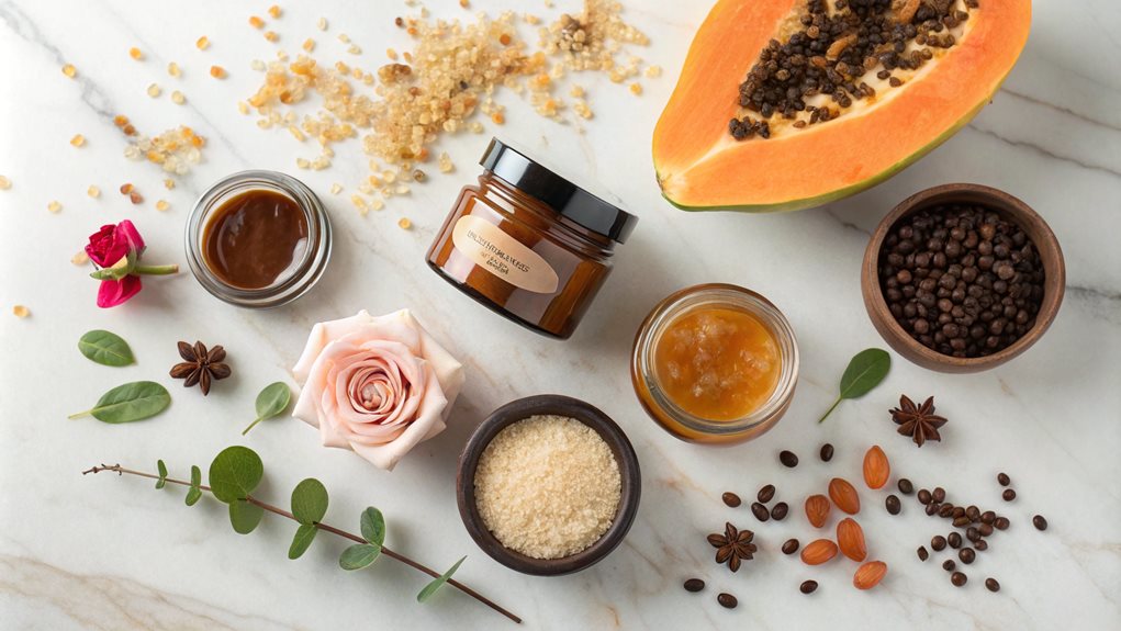 natural exfoliant ingredient options